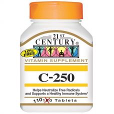 Витамин С (C-250), 110 таблеток от 21st Century