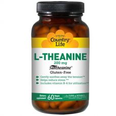 L-теанин, 200 мг, 60 капсул