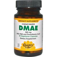 DMAE (ДМАЭ), коферментированный, 350 мг, 50 капсул