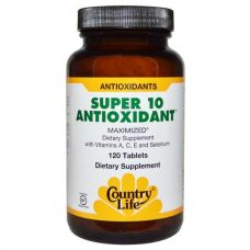 Super 10 Antioxidant, антиоксидант, 120 таблеток