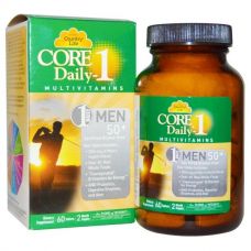 Мультивитамины Core Daily-1, для мужчин 50+, 60 таблеток от Country Life