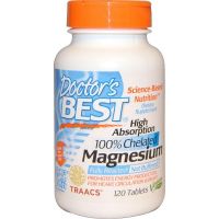 Магний глицинат, Magnesium Chelated, 120 таблеток