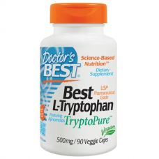 L-триптофан, 500 мг, 90 капсул от Doctor's Best