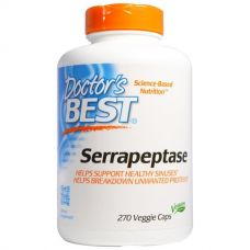 Серрапептаза, 270 капсул от Doctor's Best