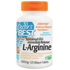 L-аргинин, 500 мг, 120 таблеток от Doctor's Best
