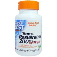 Ресвератрол (Resveratrol), 200 мг, 60 капсул
