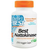 Наттокиназа (Nattokinase), 2000 МЕ, 270 капсул