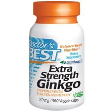 Гинкго Билоба, 120 мг, 360 капсул от Doctor's Best