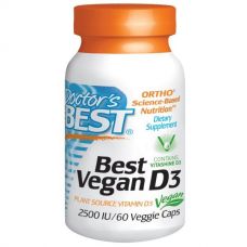 Витамин Д3 (D3), 2500 МЕ, 60 капсул от Doctor's Best