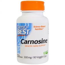 L-карнозин, Carnosine, 500 мг, 90 капсул от Doctor's Best