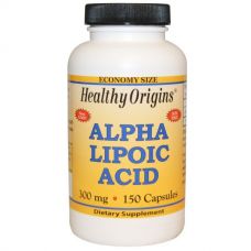 Альфа-липоевая кислота, 300 мг, 150 капсул