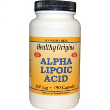 Альфа-липоевая кислота, 600 мг, 150 капсул