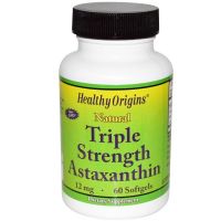 Астаксантин тройного действия, 12 мг, 60 капсул