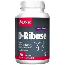 Д-рибоза, D-Ribose, 90 таблеток от Jarrow Formulas