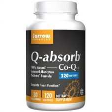Коэнзим Q10, Q-absorb, 30 мг, 120 Капсул от Jarrow Formulas