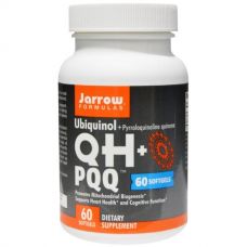 Убихинол, QH+ PQQ, 60 капсул