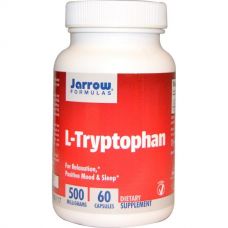 L-триптофан, 500 мг, 60 капсул от Jarrow Formulas