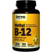 Метил B12, со вкусом лимона, 1000 мкг, 100 пастилок