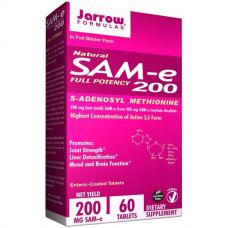 S-Аденозилметионин, 200 мг, 60 таблеток от Jarrow Formulas