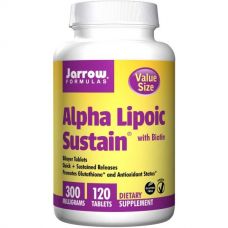 Альфа-липоевая кислота с биотином, 300 мг, 120 таблеток от Jarrow Formulas