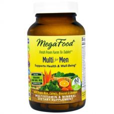 Мультивитамины для мужчин, 60 капсулы от MegaFood