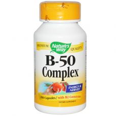 Комплекс B-50 (B-50 Complex), 100 капсул от Nature's Way