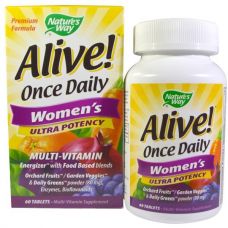 Витамины для женщин Alive!, 60 таблеток от Nature's Way