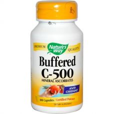 Буферизованный витамин C -500, 100 капсул от Nature's Way