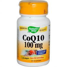 Коэнзим Q10, 100 мг, 30 капсул от Nature's Way