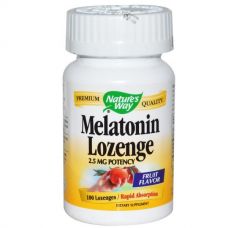 Леденцы мелатонина, 2.5 мг, 100 леденцов от Nature's Way