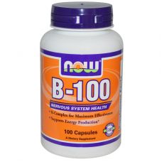 Витамин В-100, 100 капсул от Now Foods