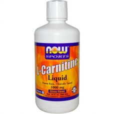 Жидкий L-карнитин с цитрусовым вкусом, 1000 мг, 946 мл от Now Foods