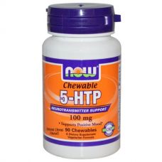 5-HTP (5-гидрокситриптофан), с цитрусовым вкусом, 100 мг, 90 таблеток