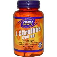 L-цитруллин, L-Citrulline, 1200 мг, 120 таблеток