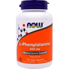Фенилаланин, L-Phenylalanine, 500 мг, 120 капсул