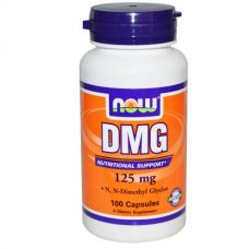 Диметилглицин, ДМГ, 125 мг, 100 капсул