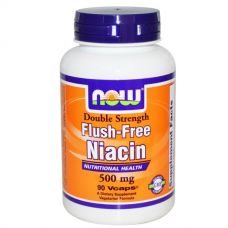 Витамин В3, Ниацин, 500 мг, 90 капсул от Now Foods