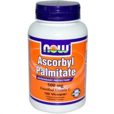 Аскорбил пальмитат, 500 мг, 100 капсул  от Now Foods