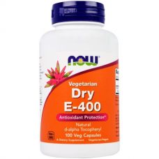 Сухой витамин E-400, 100 капсул от Now Foods