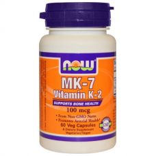 Витамин K-2, MK-7, 100 мкг, 60 капсул