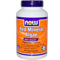 Красные минеральные водоросли, 180 капсул от Now Foods