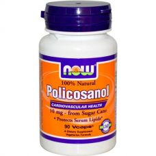 Поликасанол (Policosanol), 10 мг, 90 капсул от Now Foods