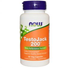 Репродуктивное здоровье мужчин TestoJack 200, 60 капс. от Now Foods