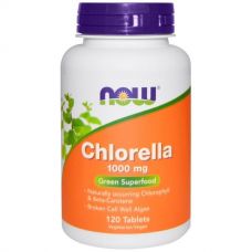 Хлорелла, 1000 мг, 120 таблеток от Now Foods