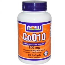 Коэнзимы Q10, 100 мг, 150 капсул от Now Foods