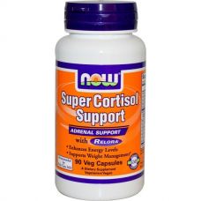Препарат для регуляции уровня кортизола, 90 капсул от Now Foods
