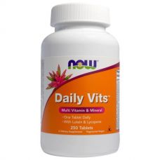 Мультивитамины Daily Vits, 250 таблеток от Now Foods
