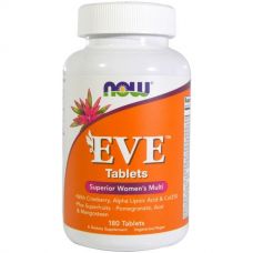 Мультивитамины для женщин Eve, 180 таблеток от Now Foods
