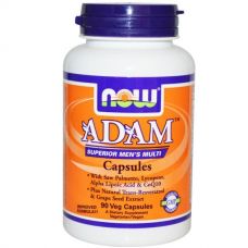 Мультивитамины для мужчин Adam, 90 капсул от Now Foods