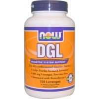 DGL, (деглицирризованный экстракт солодки), 100 пастилок
